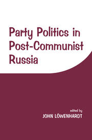 Party Politics in Post-communist Russia book cover