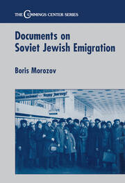 Documents on Soviet Jewish Emigration book cover