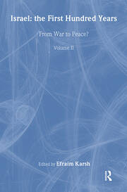 Israel: the First Hundred Years: Volume II: From War to Peace? book cover