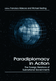 Paradiplomacy in Action: The Foreign Relations of Subnational Governments book cover