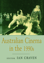 Australian Cinema in the 1990s book cover