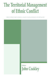 The Territorial Management of Ethnic Conflict book cover