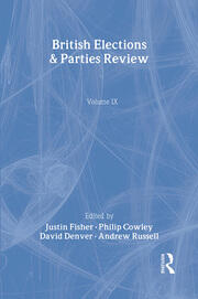 British Elections & Parties Review book cover