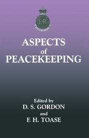 Aspects of Peacekeeping book cover