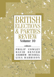 British Elections & Parties Review book cover