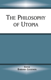 The Philosophy of Utopia book cover