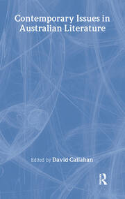 Contemporary Issues in Australian Literature: International Perspectives book cover