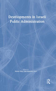 Developments in Israeli Public Administration book cover