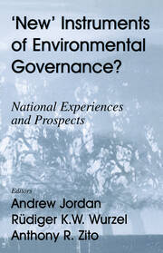 New Instruments of Environmental Governance?: National Experiences and Prospects book cover