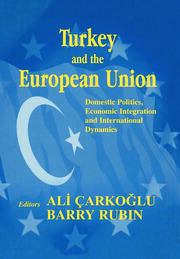 Turkey and the European Union: Domestic Politics, Economic Integration and International Dynamics book cover