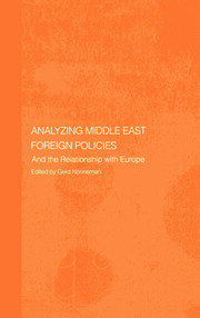 Analysing Middle East Foreign Policies: The Relationship with Europe book cover