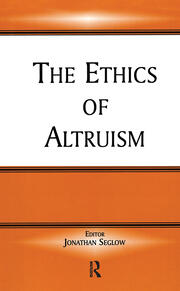 The Ethics of Altruism book cover