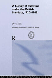 The Survey of Palestine Under the British Mandate, 1920-1948 book cover