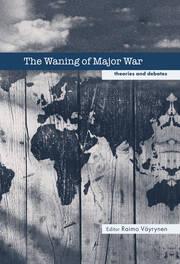 The Waning of Major War: Theories and Debates book cover