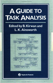 A Guide To Task Analysis: The Task Analysis Working Group book cover