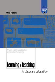 Learning and Teaching in Distance Education: Analyses and Interpretations from an International Perspective book cover