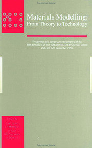 Materials Modelling: From Theory to Technology book cover