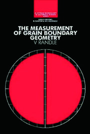 The Measurement of Grain Boundary Geometry book cover