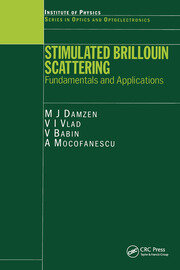 Stimulated Brillouin Scattering: Fundamentals and Applications book cover
