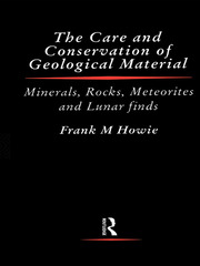 Care and Conservation of Geological Material book cover
