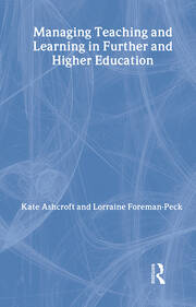 Managing Teaching and Learning in Further and Higher Education book cover