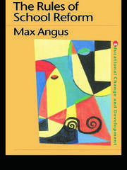 The Rules of School Reform book cover