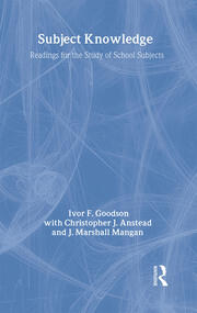Subject Knowledge: Readings For The Study Of School Subjects book cover