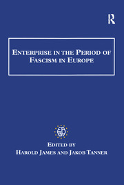 Enterprise in the Period of Fascism in Europe book cover