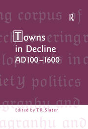 Towns in Decline, AD100–1600 book cover