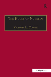 The House of Novello: Practice and Policy of a Victorian Music Publisher, 1829–1866 book cover
