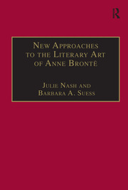New Approaches to the Literary Art of Anne Bronte book cover