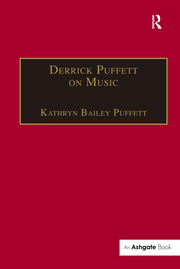 Derrick Puffett on Music book cover