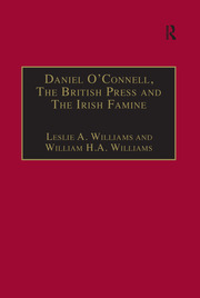 Daniel O'Connell, The British Press and The Irish Famine: Killing Remarks book cover