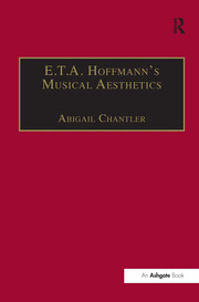 E.T.A. Hoffmann's Musical Aesthetics book cover