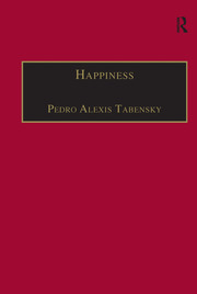Happiness: Personhood, Community, Purpose book cover