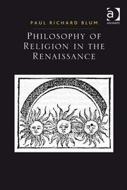 Philosophy of Religion in the Renaissance book cover