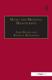 Music and Medieval Manuscripts: Paleography and Performance book cover