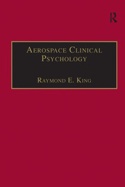 Aerospace Clinical Psychology book cover