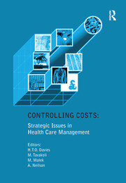 Controlling Costs: Strategic Issues in Health Care Management book cover