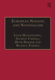 European Nations and Nationalism: Theoretical and Historical Perspectives book cover