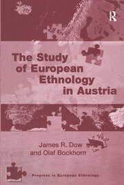 The Study of European Ethnology in Austria book cover