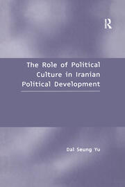 The Role of Political Culture in Iranian Political Development book cover
