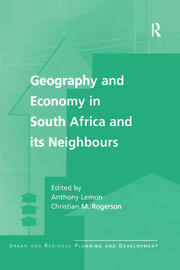 Geography and Economy in South Africa and its Neighbours book cover