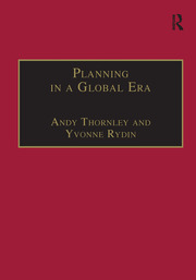 Planning in a Global Era book cover