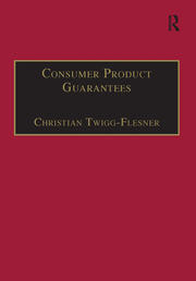 Consumer Product Guarantees book cover