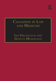 Causation in Law and Medicine book cover