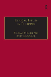 Ethical Issues in Policing book cover