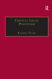 Critical Legal Positivism book cover