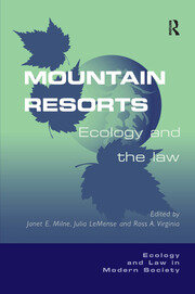 Mountain Resorts: Ecology and the Law book cover