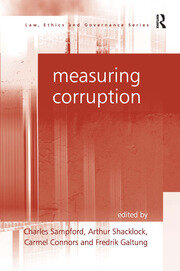 Measuring Corruption book cover